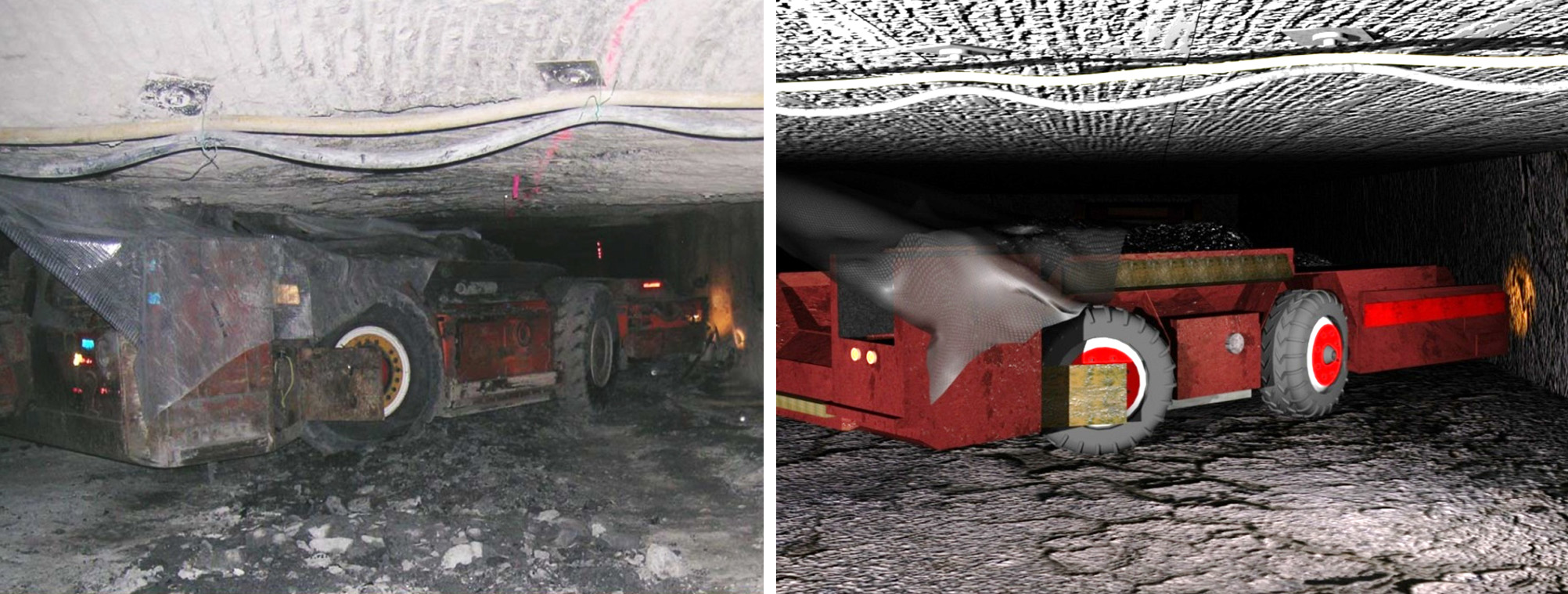 MSHA fatality report accident scene reconstruction featuring underground mine buggy