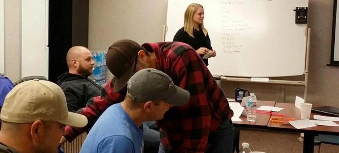 A train-the-trainer workshop on active learning