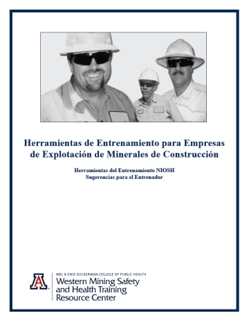 Herramientas de Entrenamiento para Empresas de Explotación de Minerales de Construcción